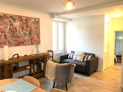 Charming 1900's Parisian Duplex, 
3 bedrooms