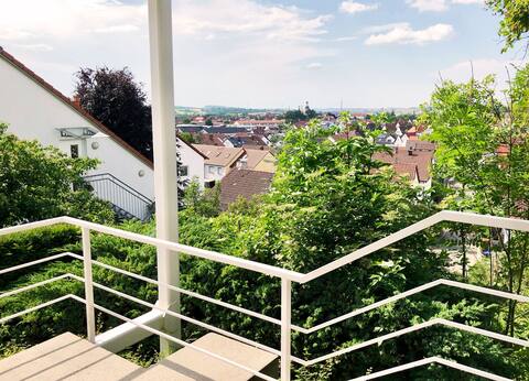 ☆ Central apartment with a fantastic panorama ☆