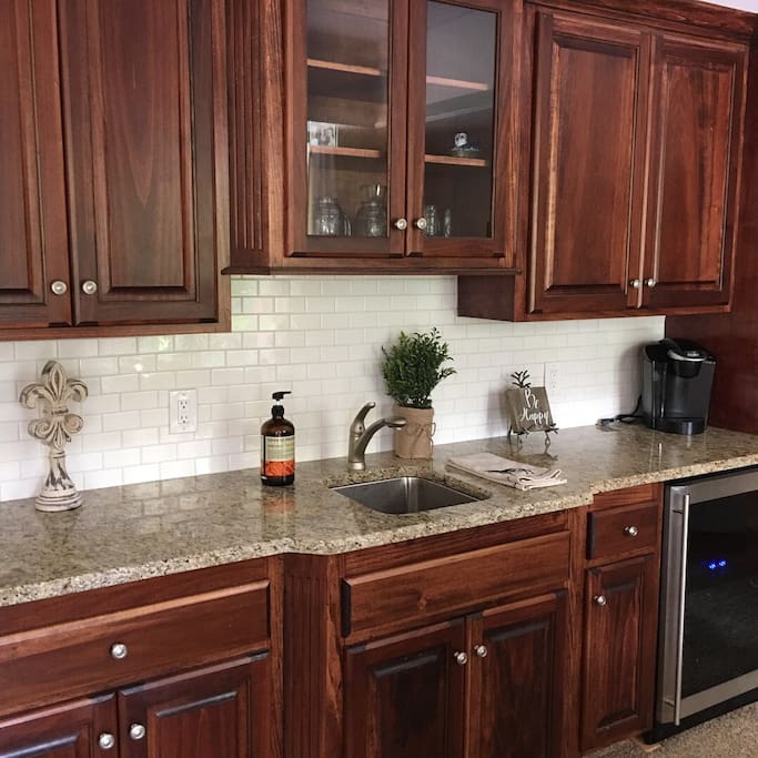 Kitchen area.