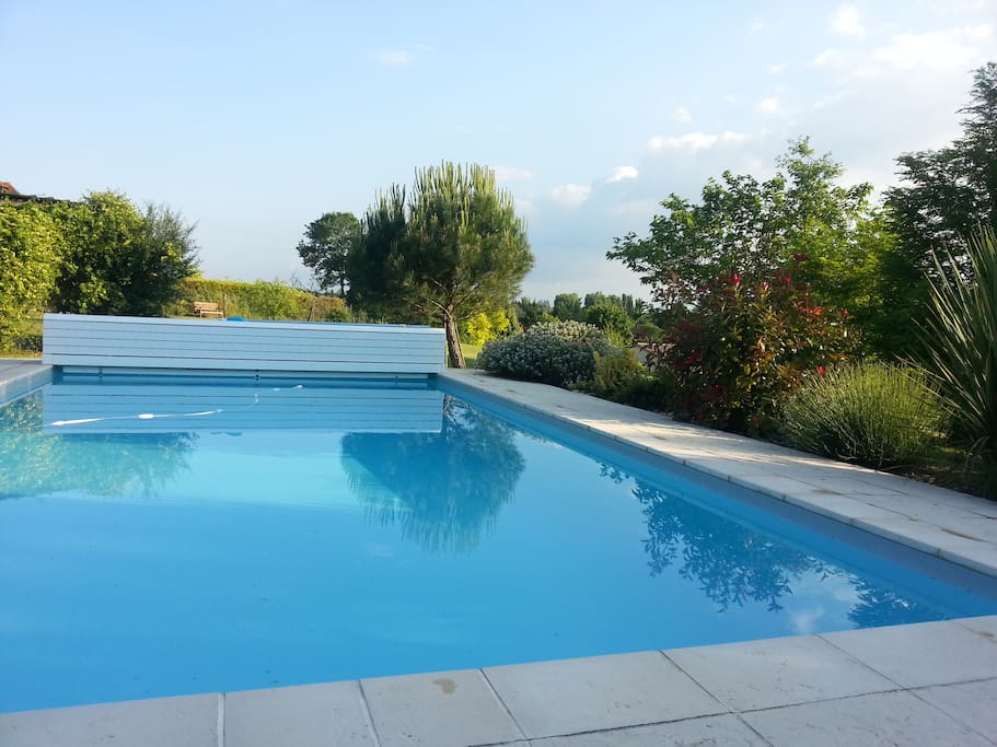 Secluded pool