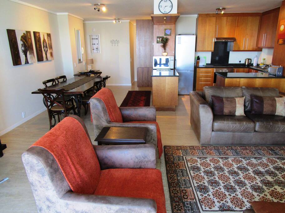 Open plan living area