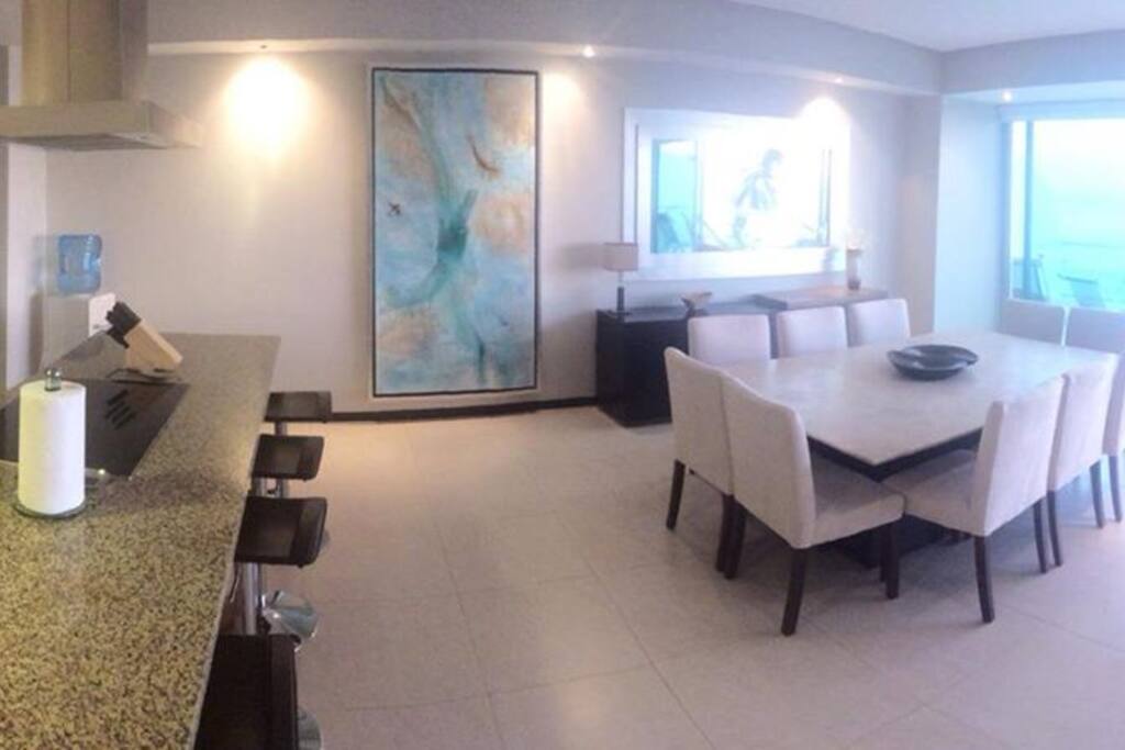 Cocina, Comedor, Sala
