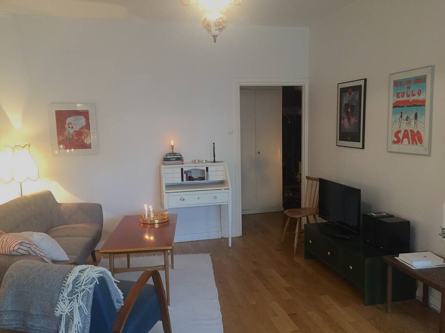 Tv och högtalare