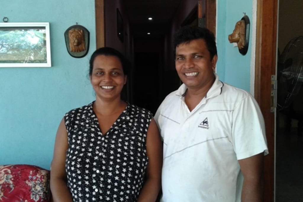 meet Kumari and Kalum your friendly hosts