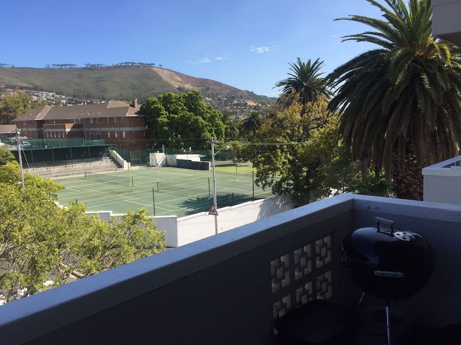 Balcony with Braai (barbeque)