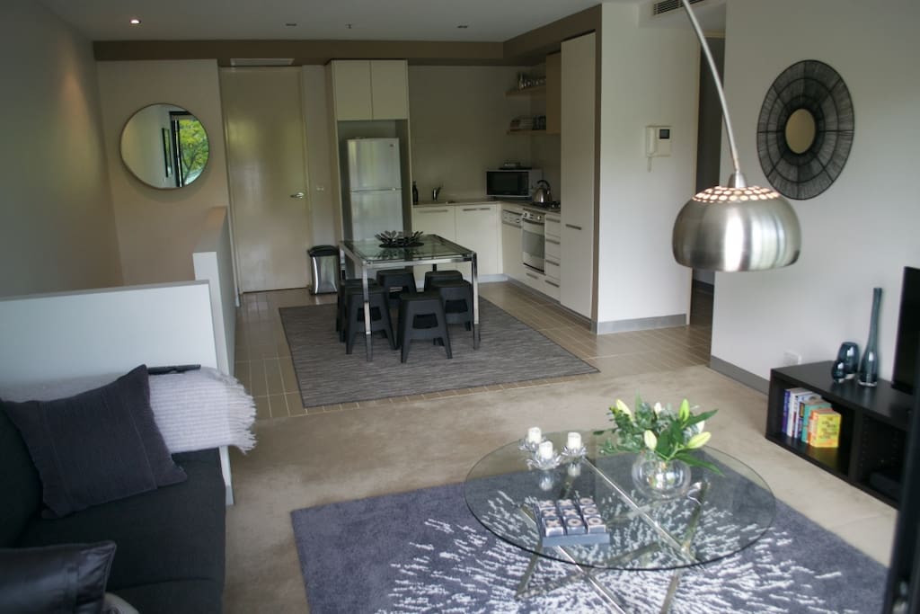 Enjoy the comfort and convenience of our upstairs open living area