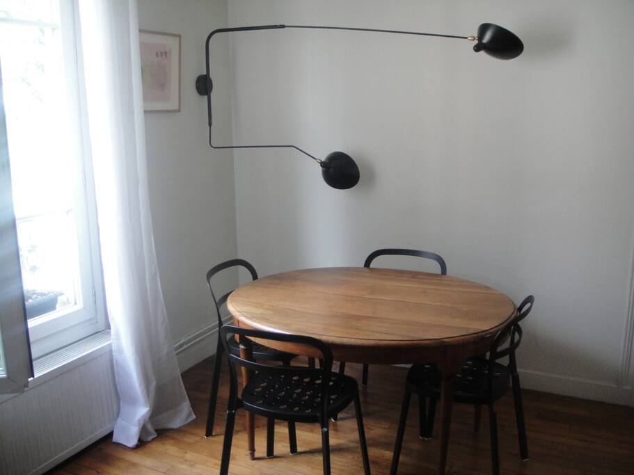 le séjour - coin salle à manger