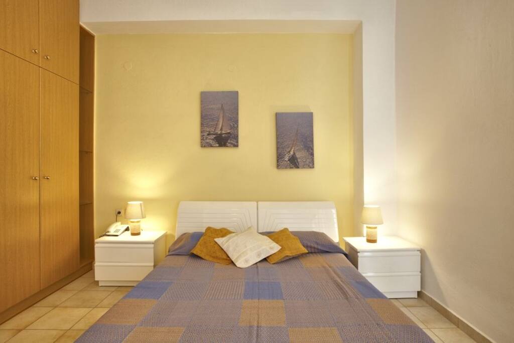 One of the bedrooms