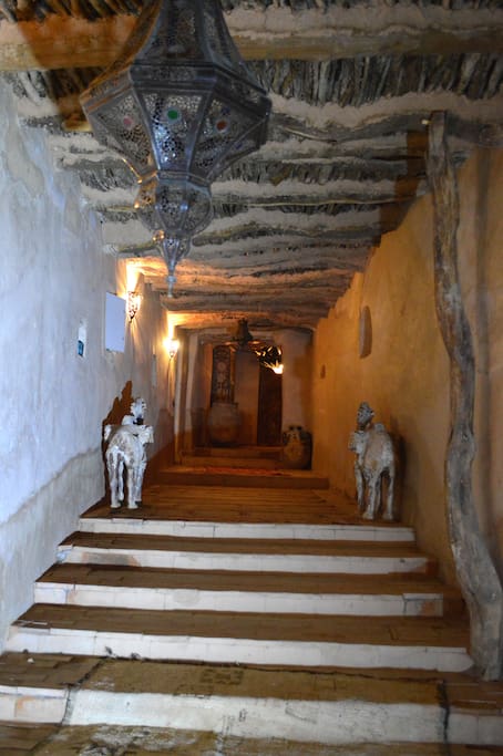 the entrance