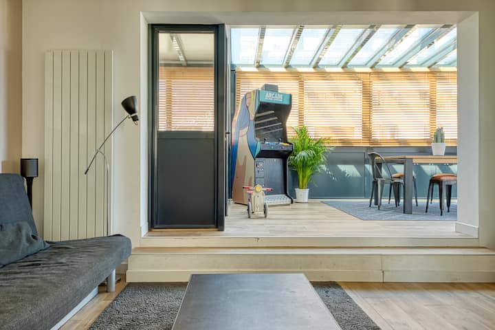 Loft à 10 Minutes De Paris  -  Terrasse - Levallois-Perret