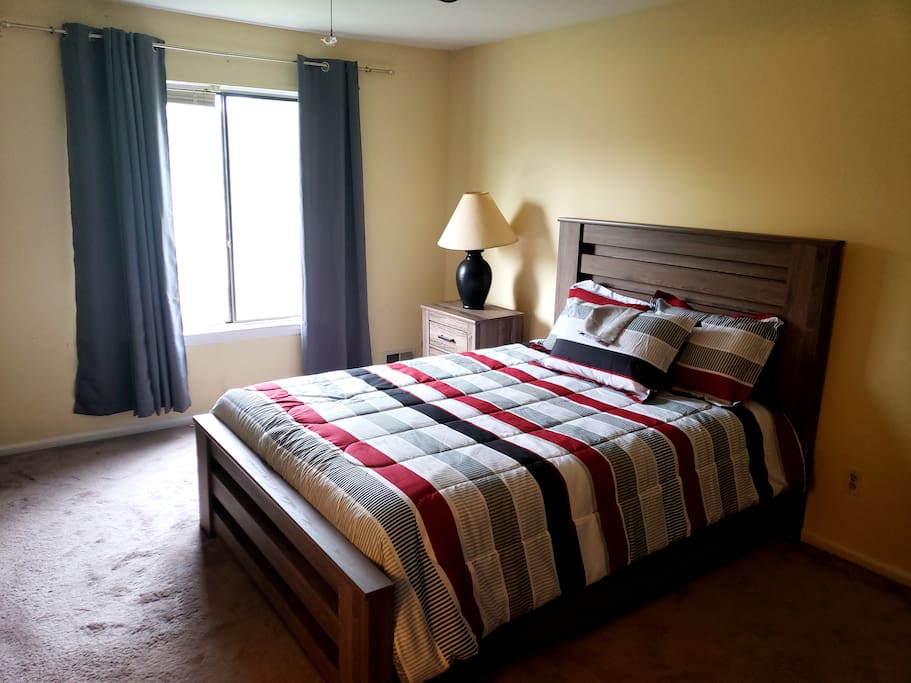 Master Bedroom w. Added T/V & Toiletries