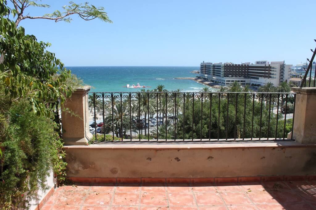 Communal (shared) terrace