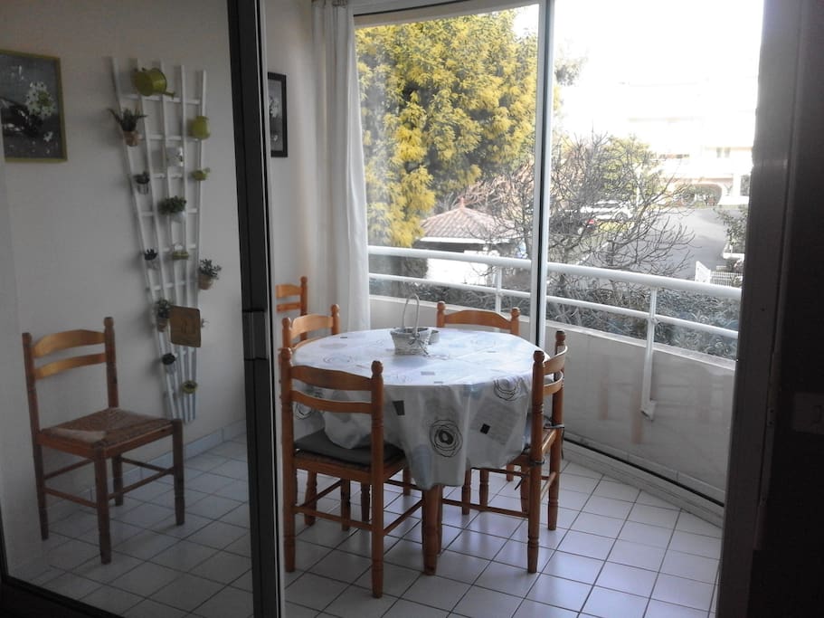 Vue du balcon-veranda