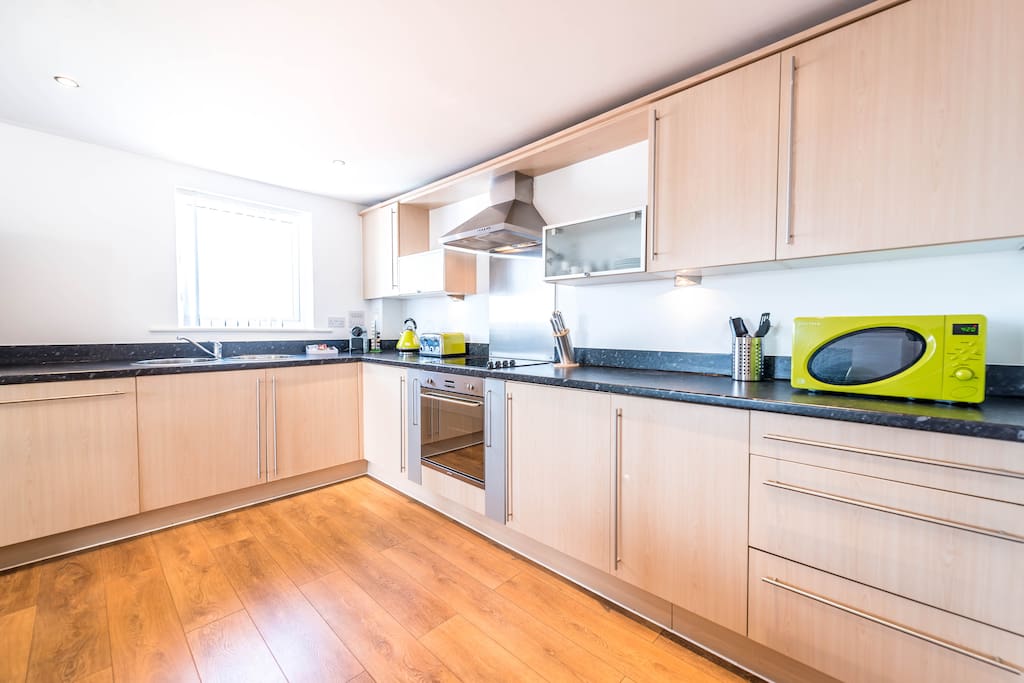 Fully equipped kitchen