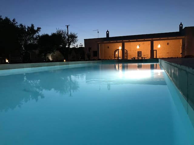 Restored Villa in Olive Grove with Pool, Ostuni