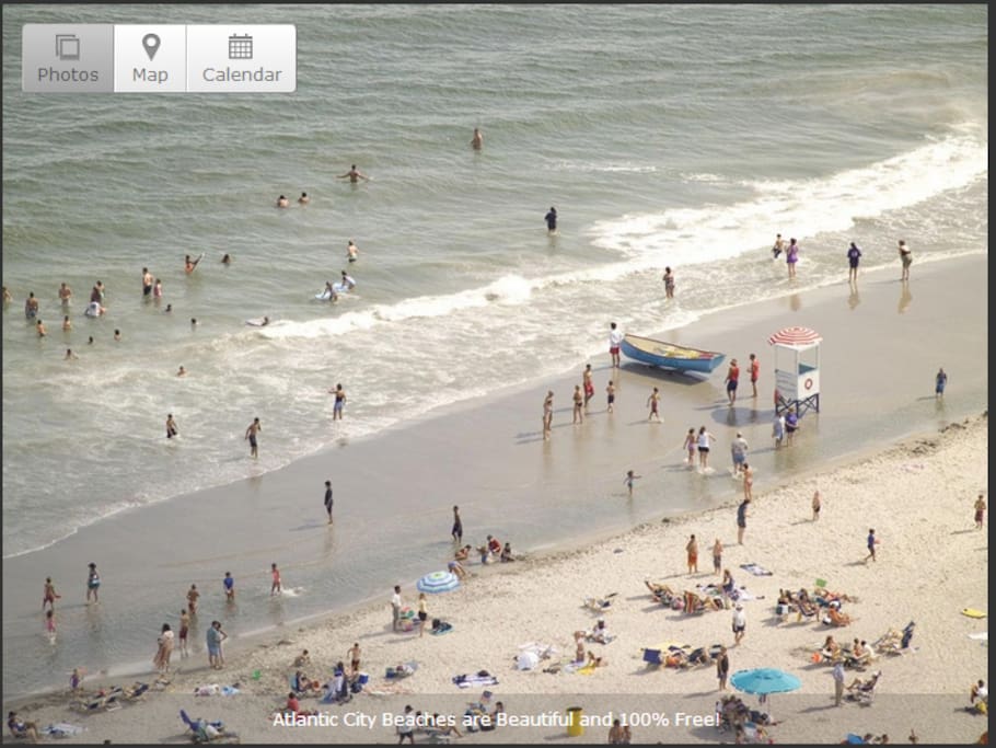 White sandy beach, known to Absecon Indians 300 years ago!!