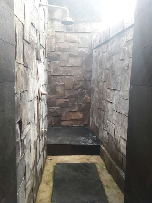 outdoor shower
