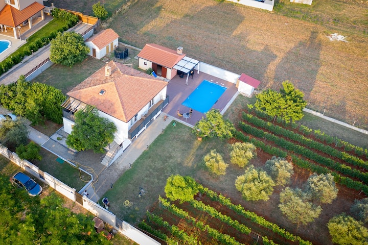 Holiday house Vineyard in Pula with pool