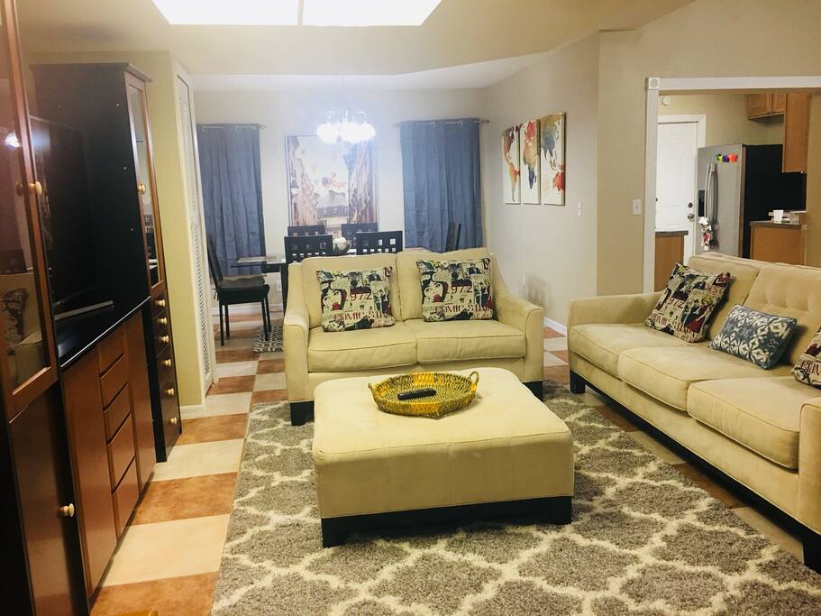 Living room and Dining Room