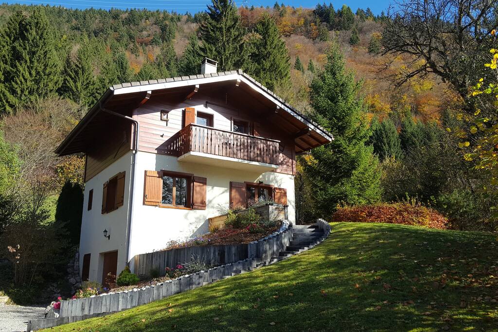 Chalet from the front