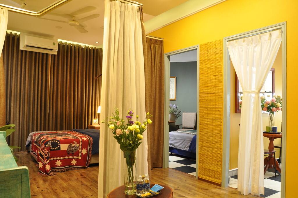 Warm overview to welcome beloved guests
