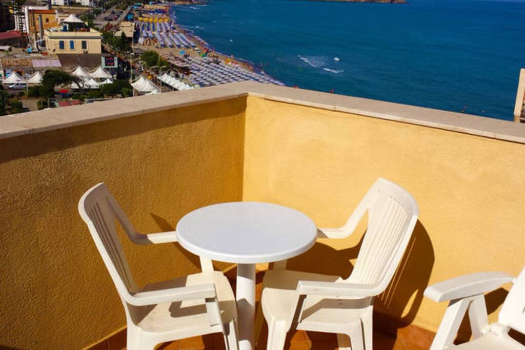 the view from the terrace