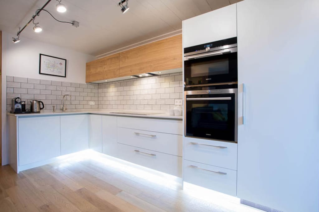 Modern fitted kitchen