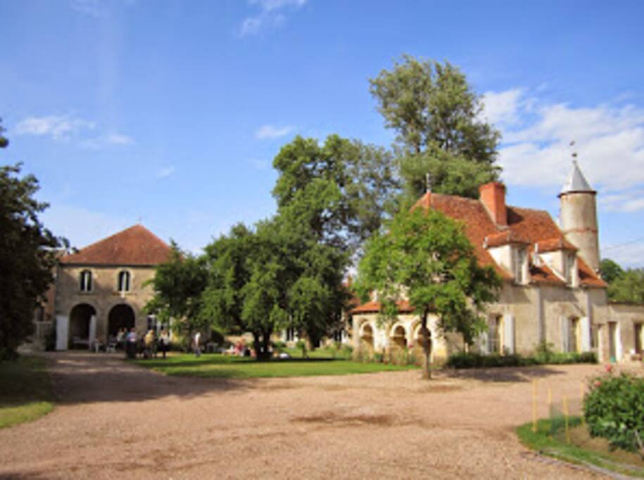 Vue des communs