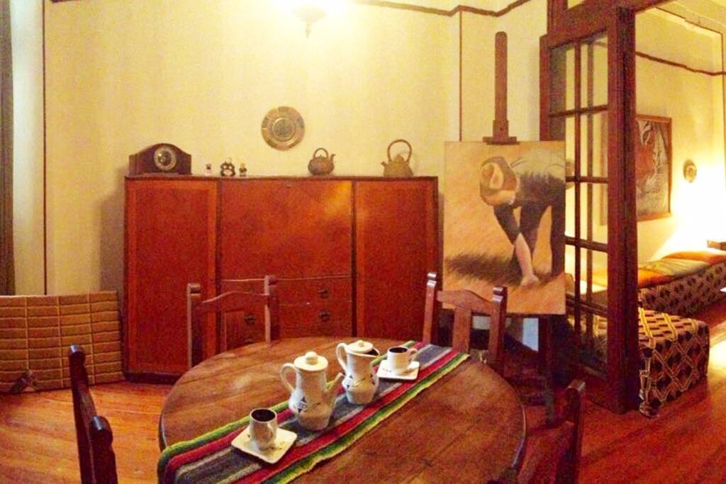 dining room area