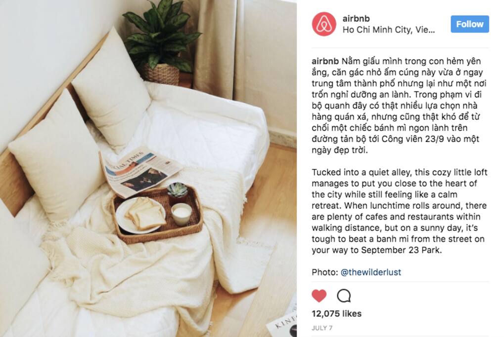 So great! My house was featured on @airbnb instagram :)