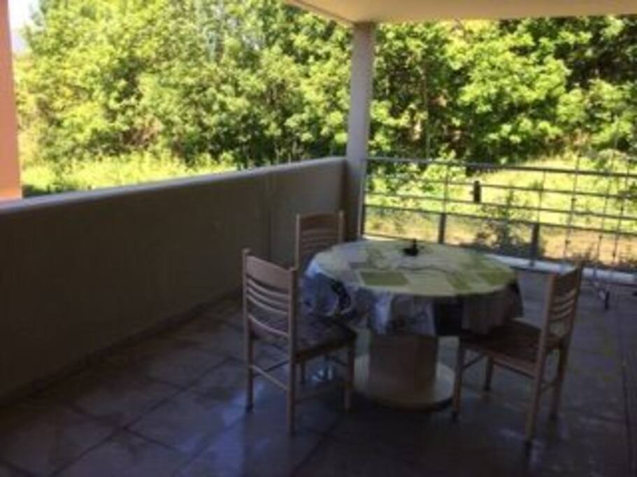 la terrasse de 25 m2