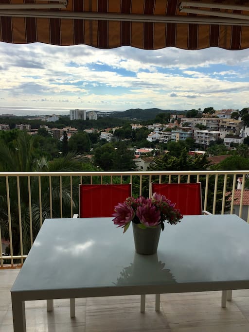Amazing views of Sitges, the sea and surroundings