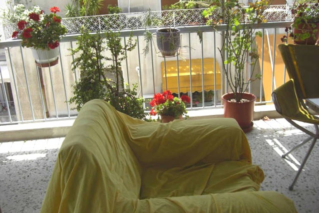 The balcony