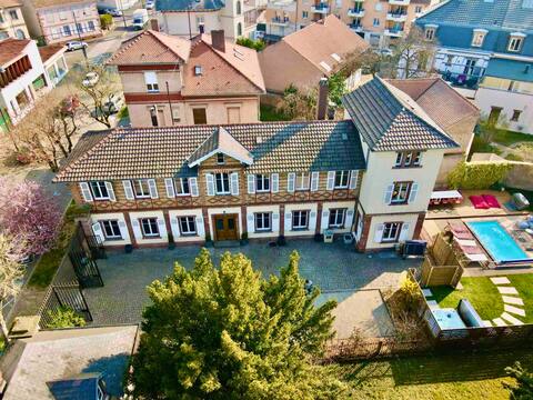 Gite Villa Avril & Spa, swimming pool, 15 people