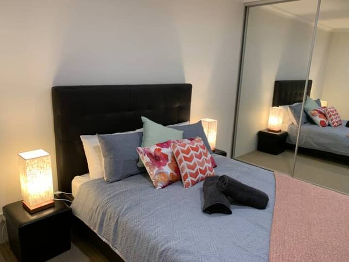 Bedroom Three: tastefully decorated room to  read a good book and escape the hub-bub of the day