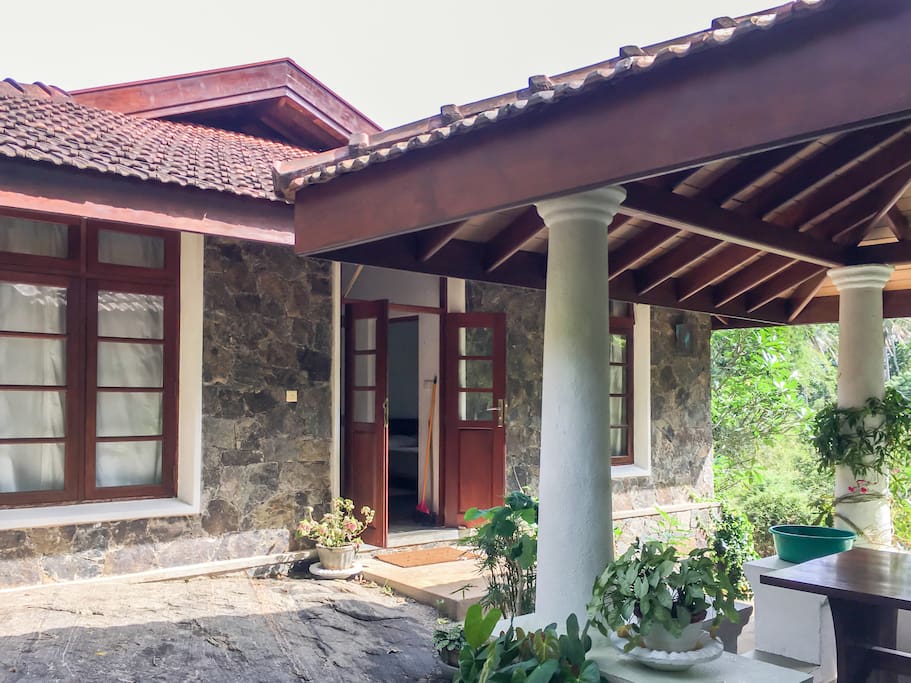 Gazebo is close to the rooms