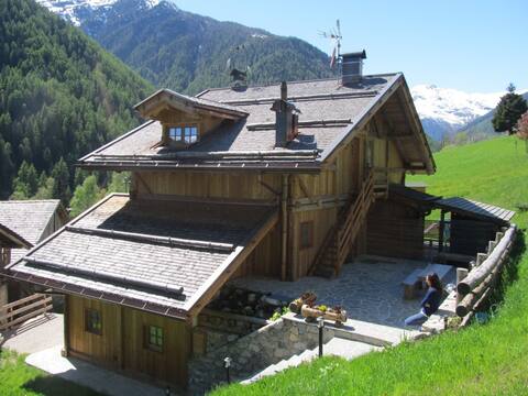 Intero chalet in val di Rabbi