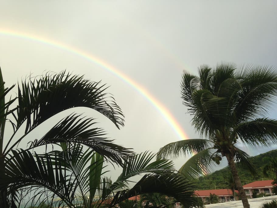 Rainbow over St Croix