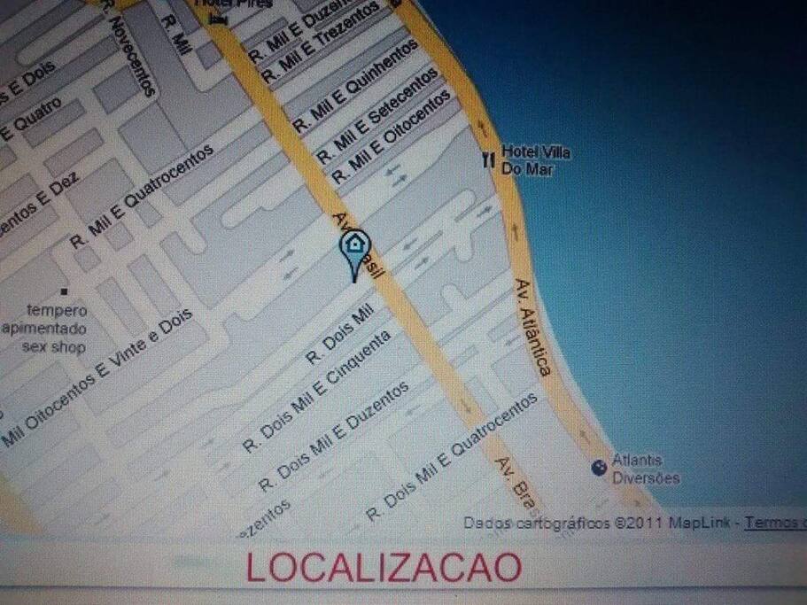Localização no coração de Balneário Camboriu