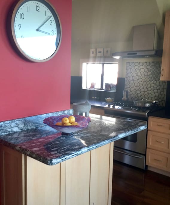 Clean, modern kitchen