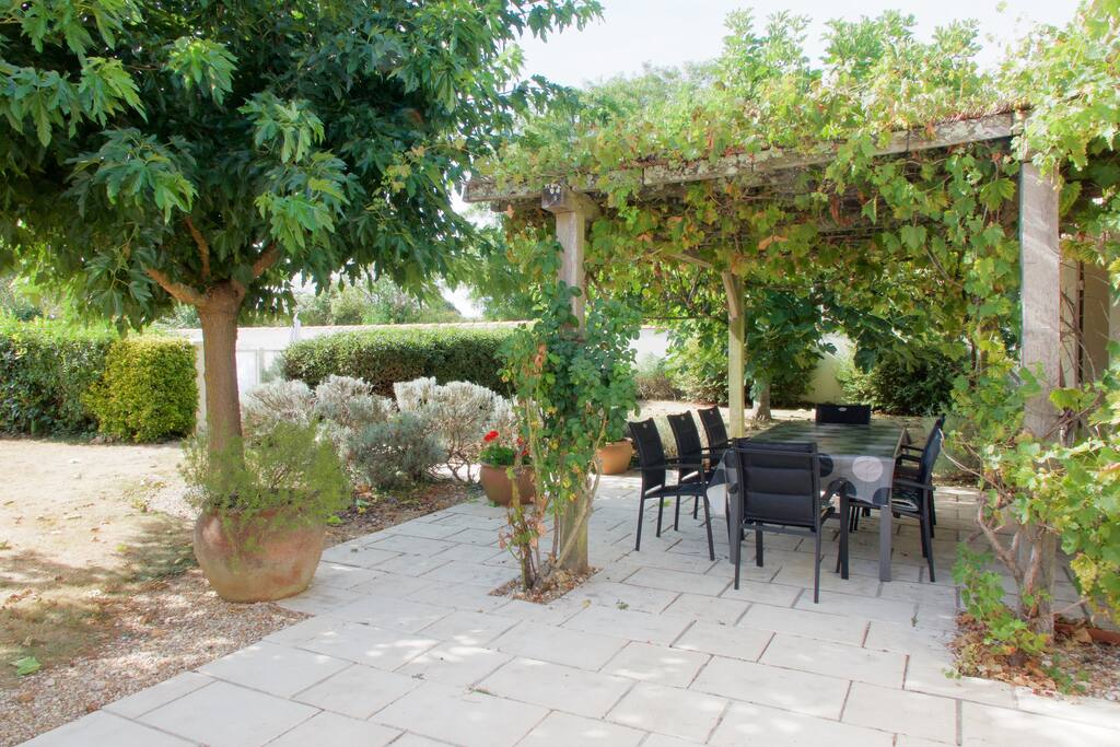 Outdoor eating areas