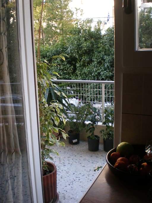 Front balcony