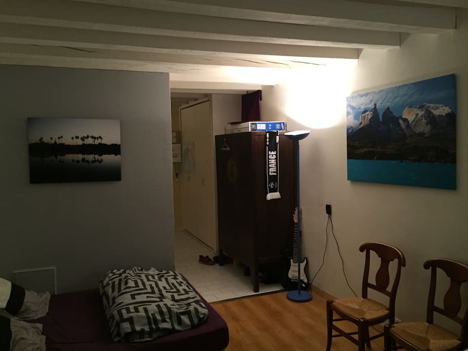 Couloir entrée / salon