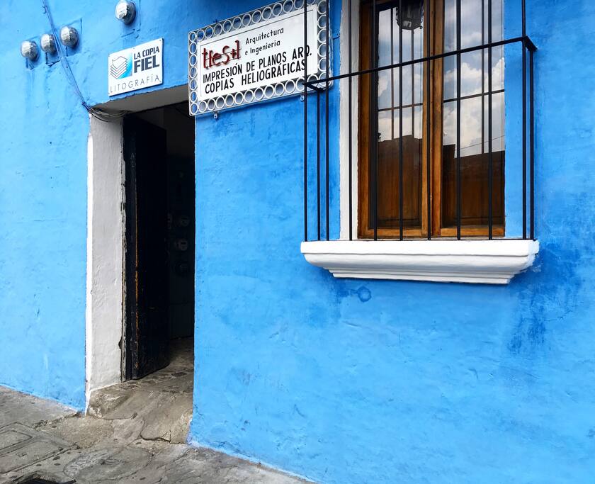 Entrada al callejón , casa 9