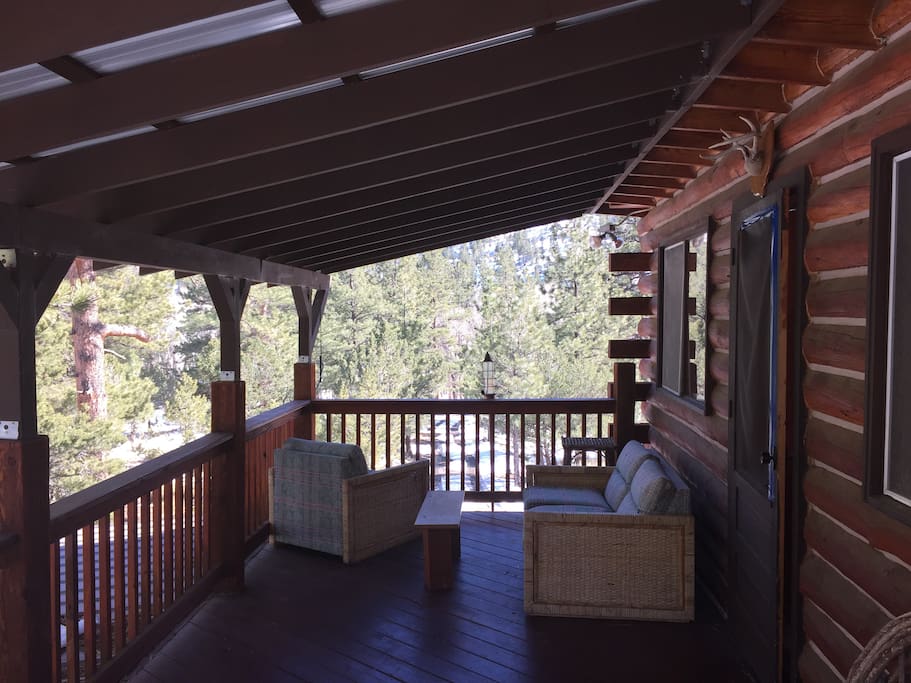 Upstair deck
