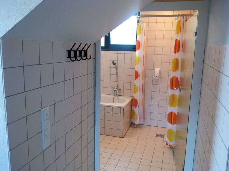 Inloopdouche, bad, vloerverwarming