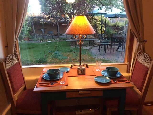 Charming studio in enchanted garden.