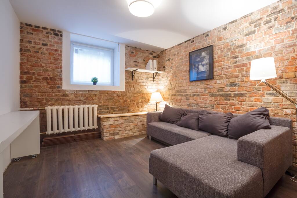 Pull-out sofa, accommodates 2