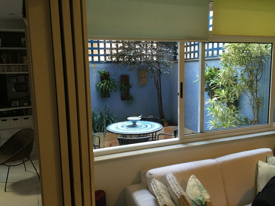 sala, jardim de inverno