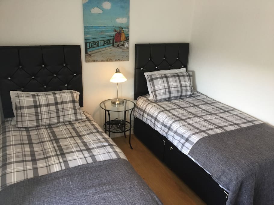 Two single beds